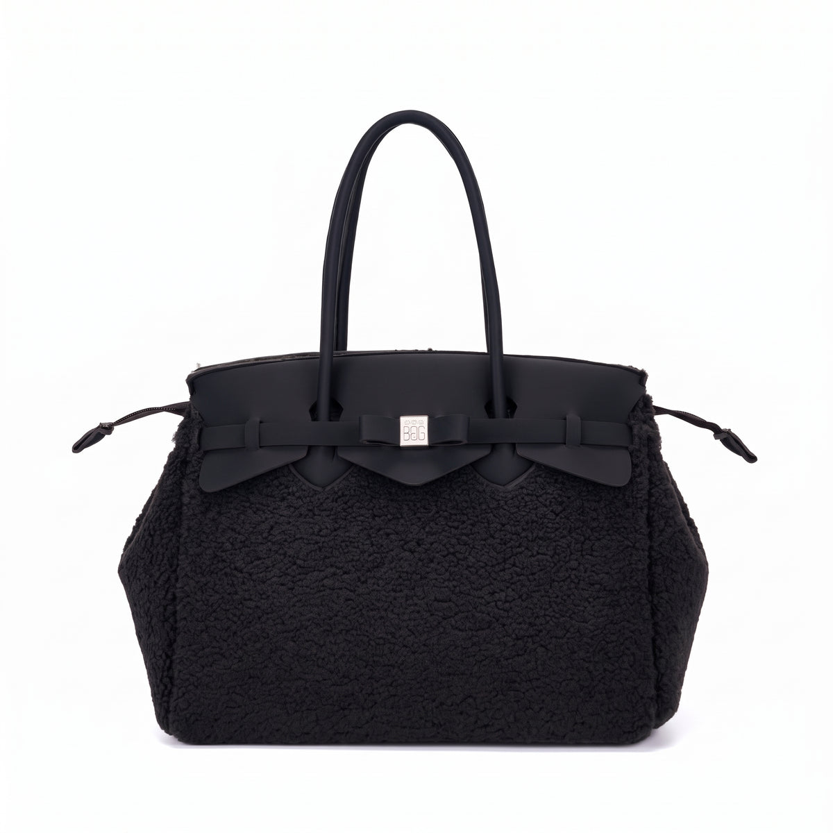 【MISS ECO FUR LYCRA】-L BLACK
