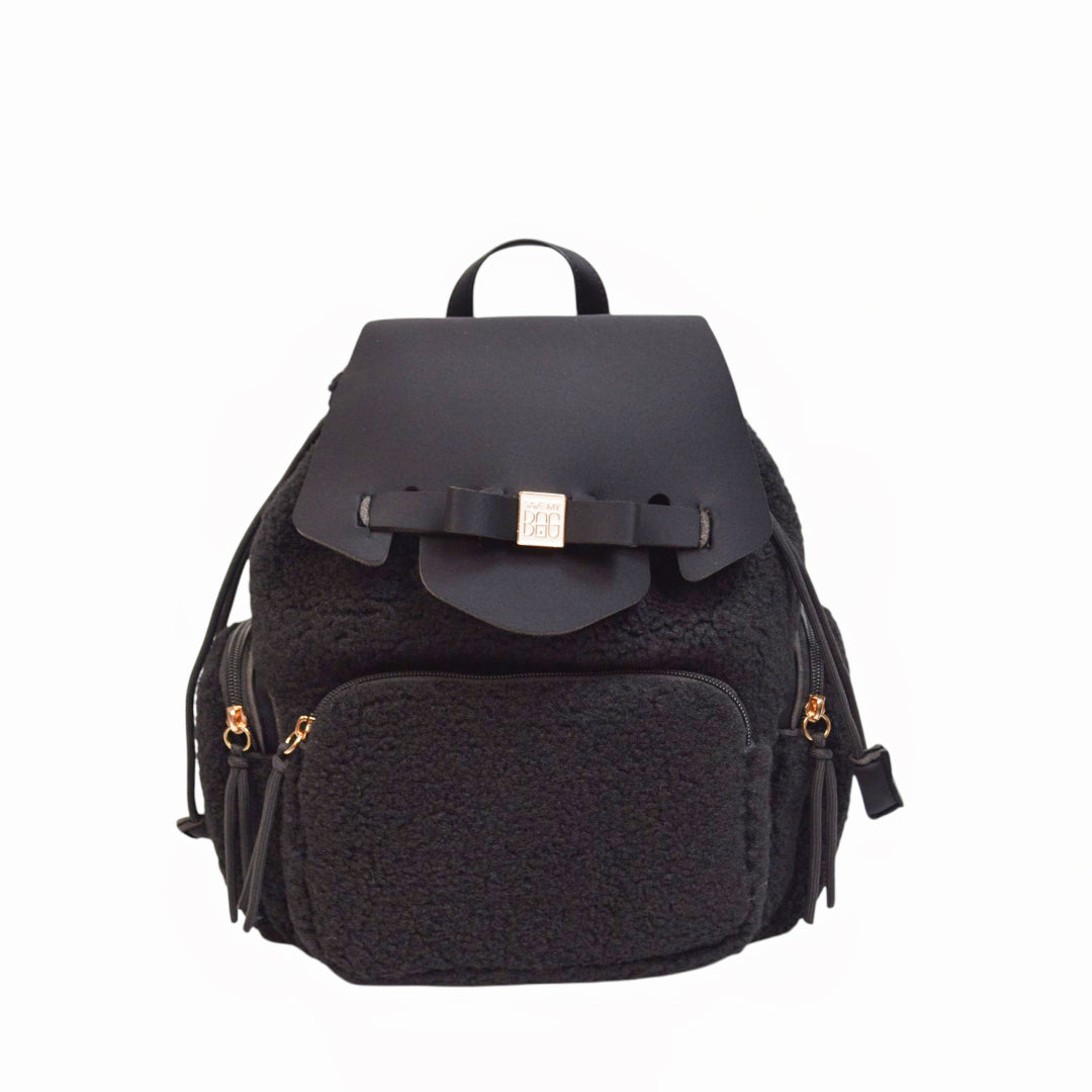 【TAYLOR ECO FUR LYCRA】-U BLACK