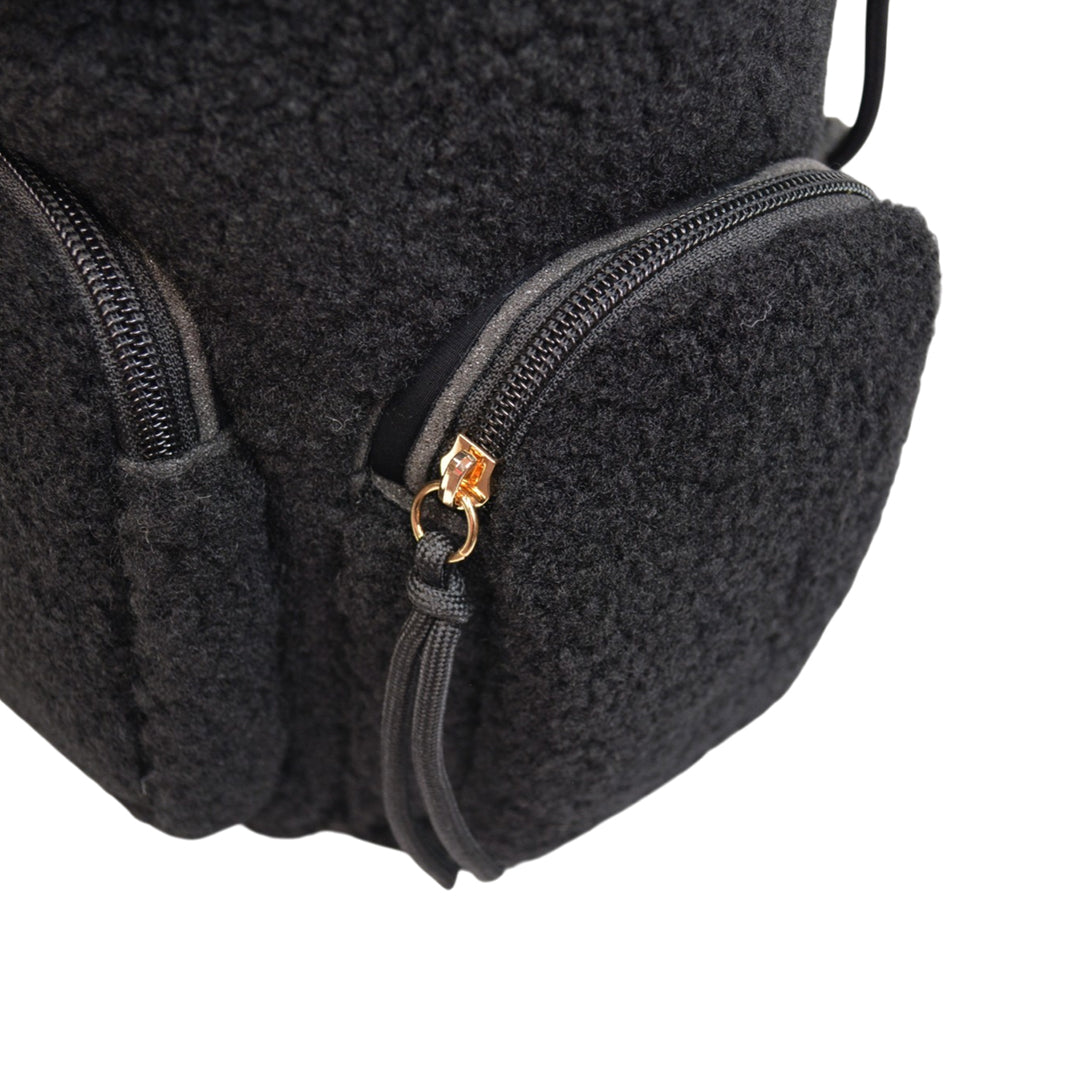 【TAYLOR ECO FUR LYCRA】-U BLACK