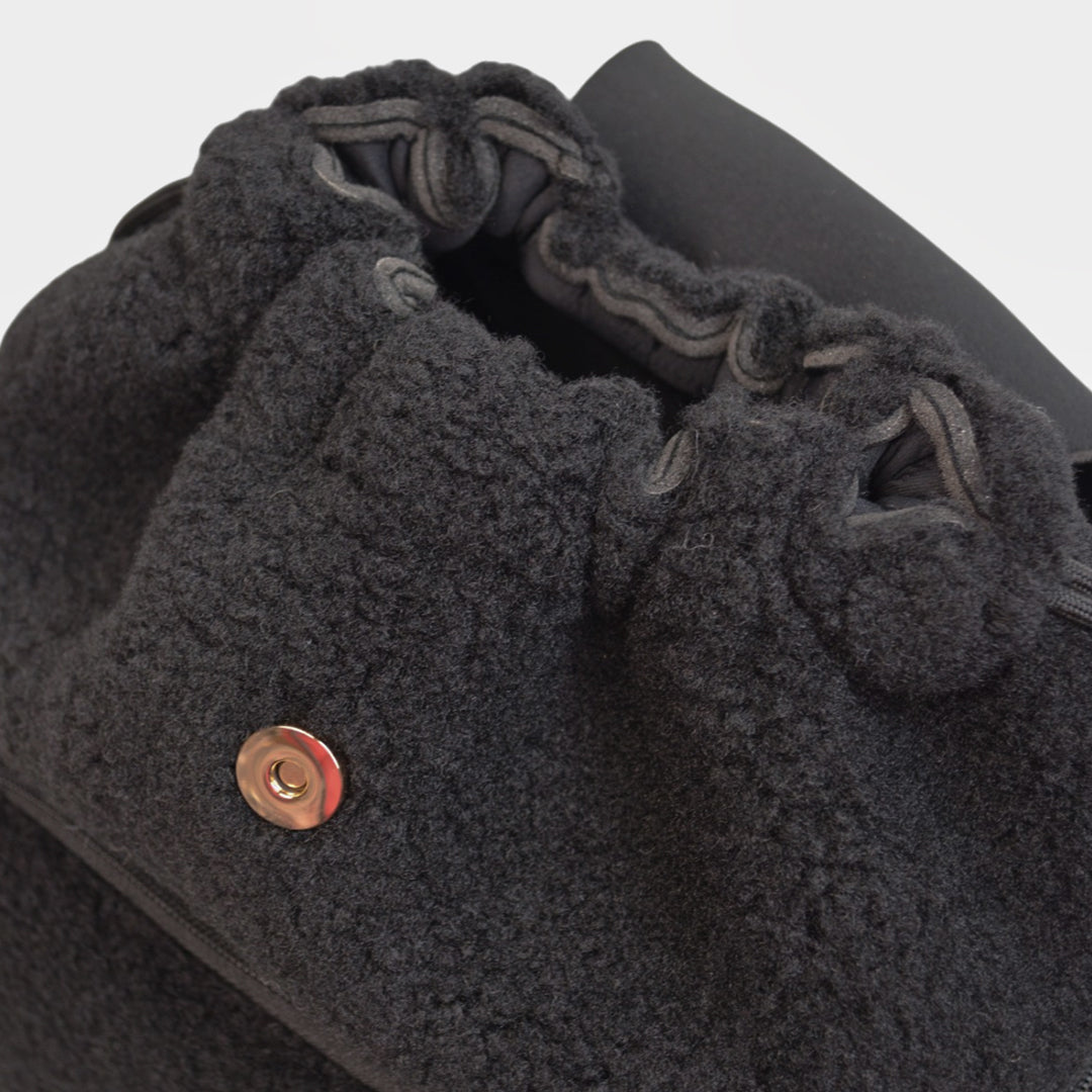 【TAYLOR ECO FUR LYCRA】-U BLACK