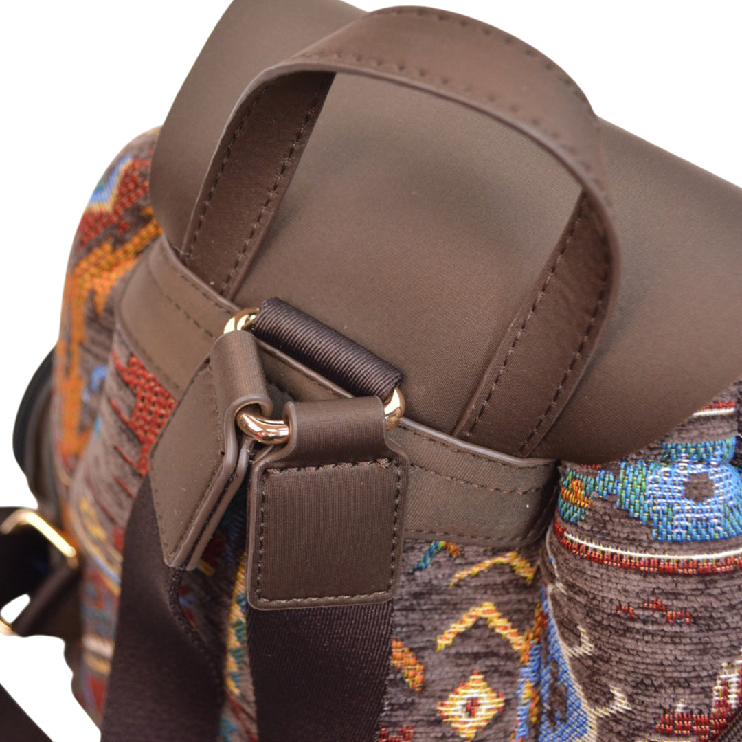 【TAYLOR CANVAS】-U MULTI BROWN
