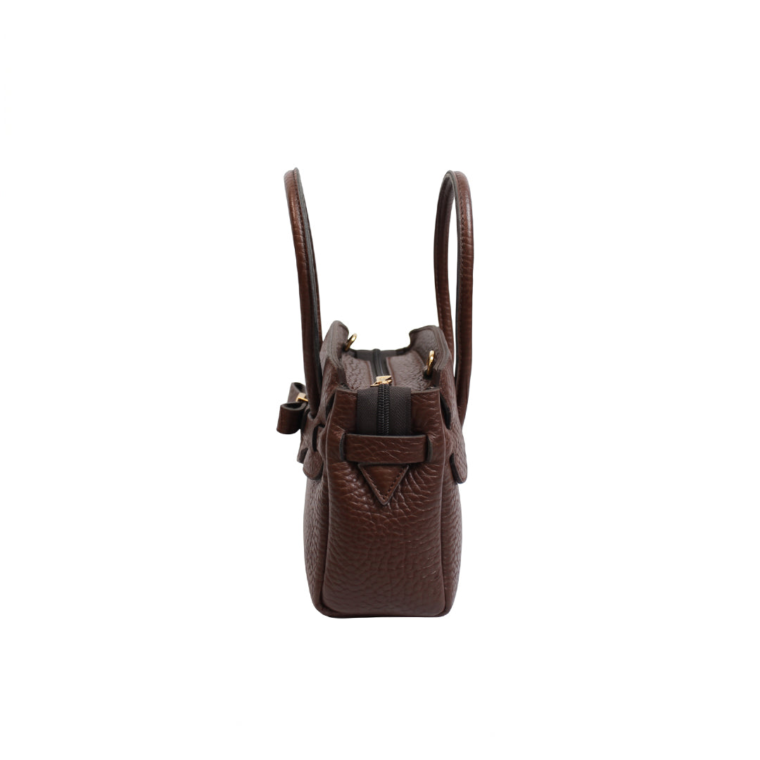 【MISS BULL PU】-S DARK BROWN