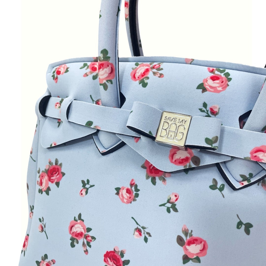 【OUTLET】T-PETITE MISS PLUS FLORA BLUE