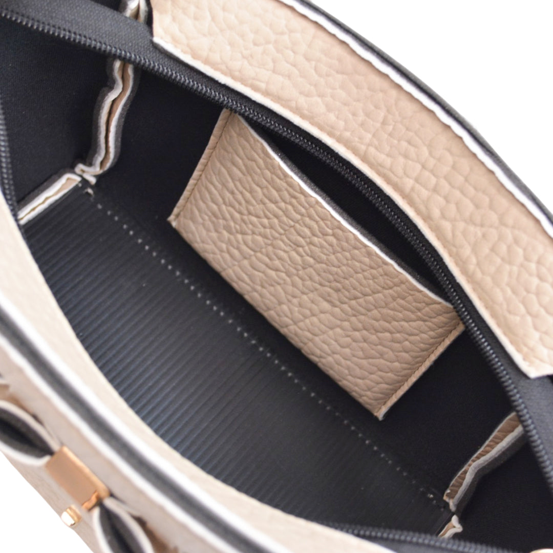 【CLARA BULL PU】-S IVORY
