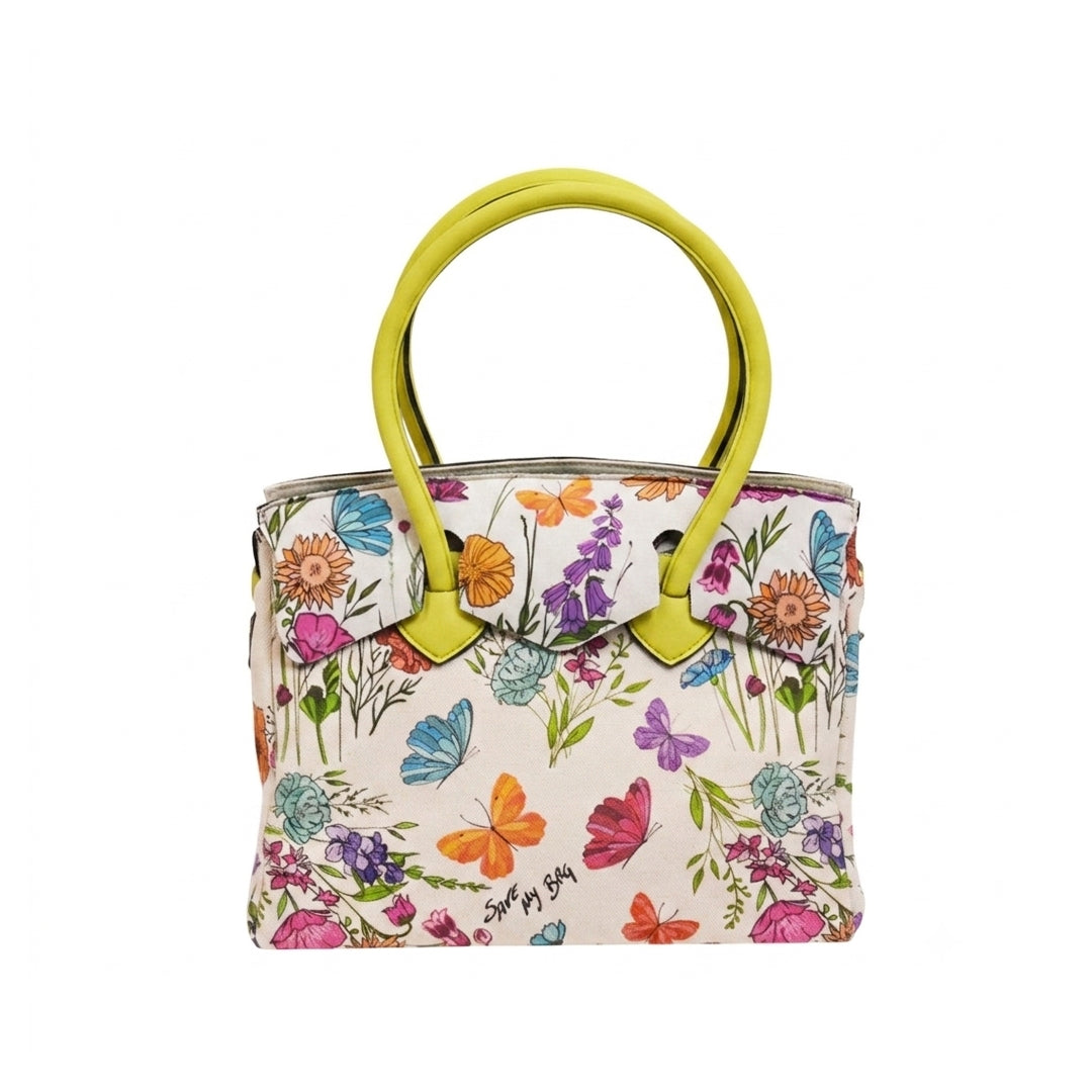 【MISS CANVAS FLORAL】-L COMBI-YELLOW