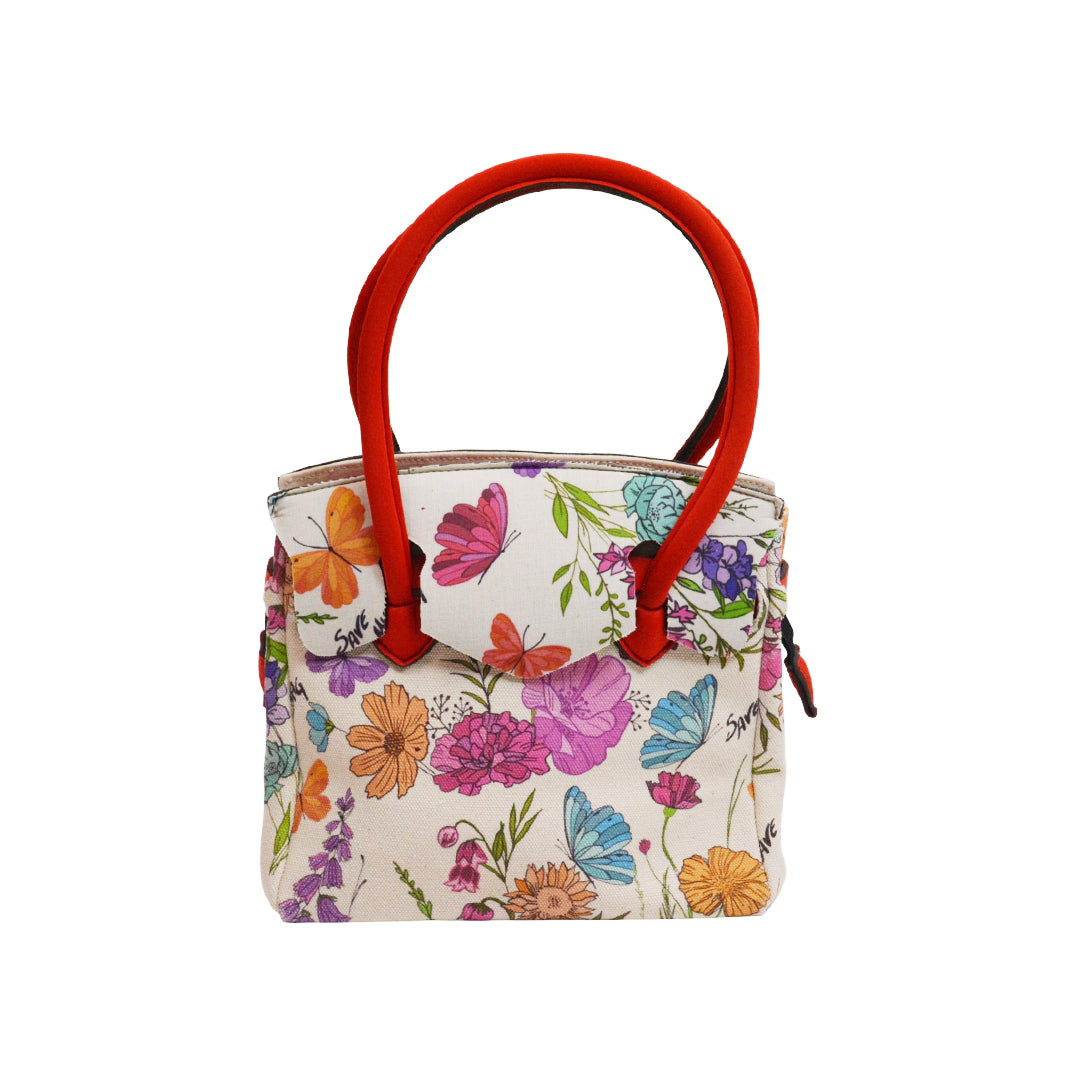 【MISS CANVAS FLORAL】-M COMBI-GERANIO