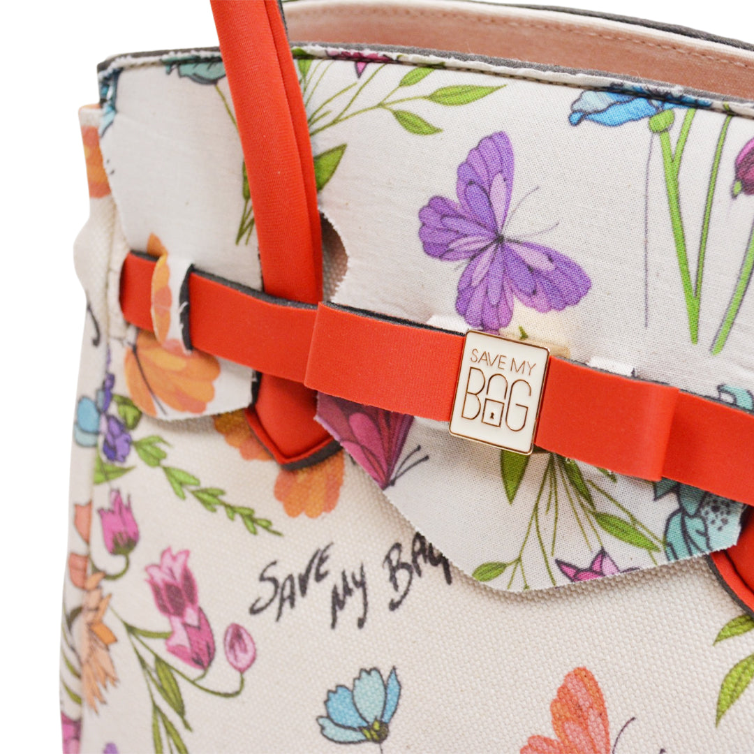 【MISS CANVAS FLORAL】-M COMBI-GERANIO