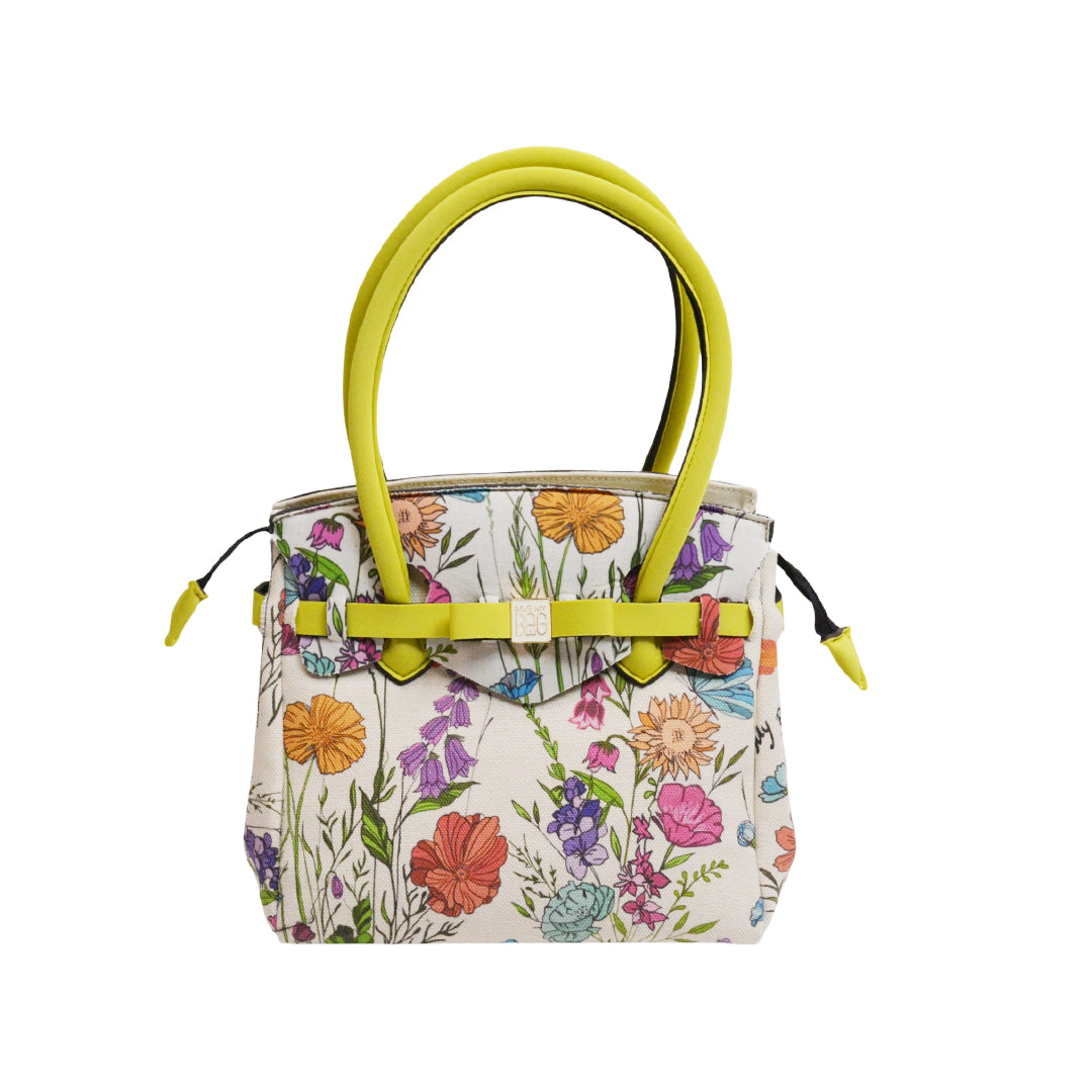 【MISS CANVAS FLORAL】-M COMBI-YELLOW