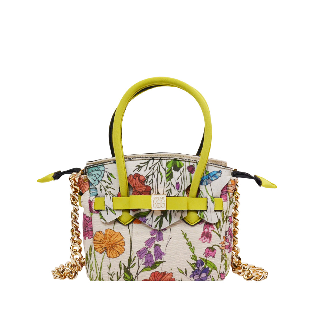 【MISS CANVAS FLORAL】-S COMBI-YELLOW