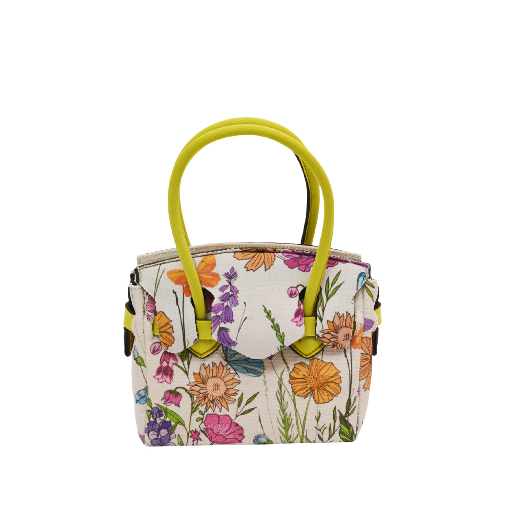 【MISS CANVAS FLORAL】-S COMBI-YELLOW
