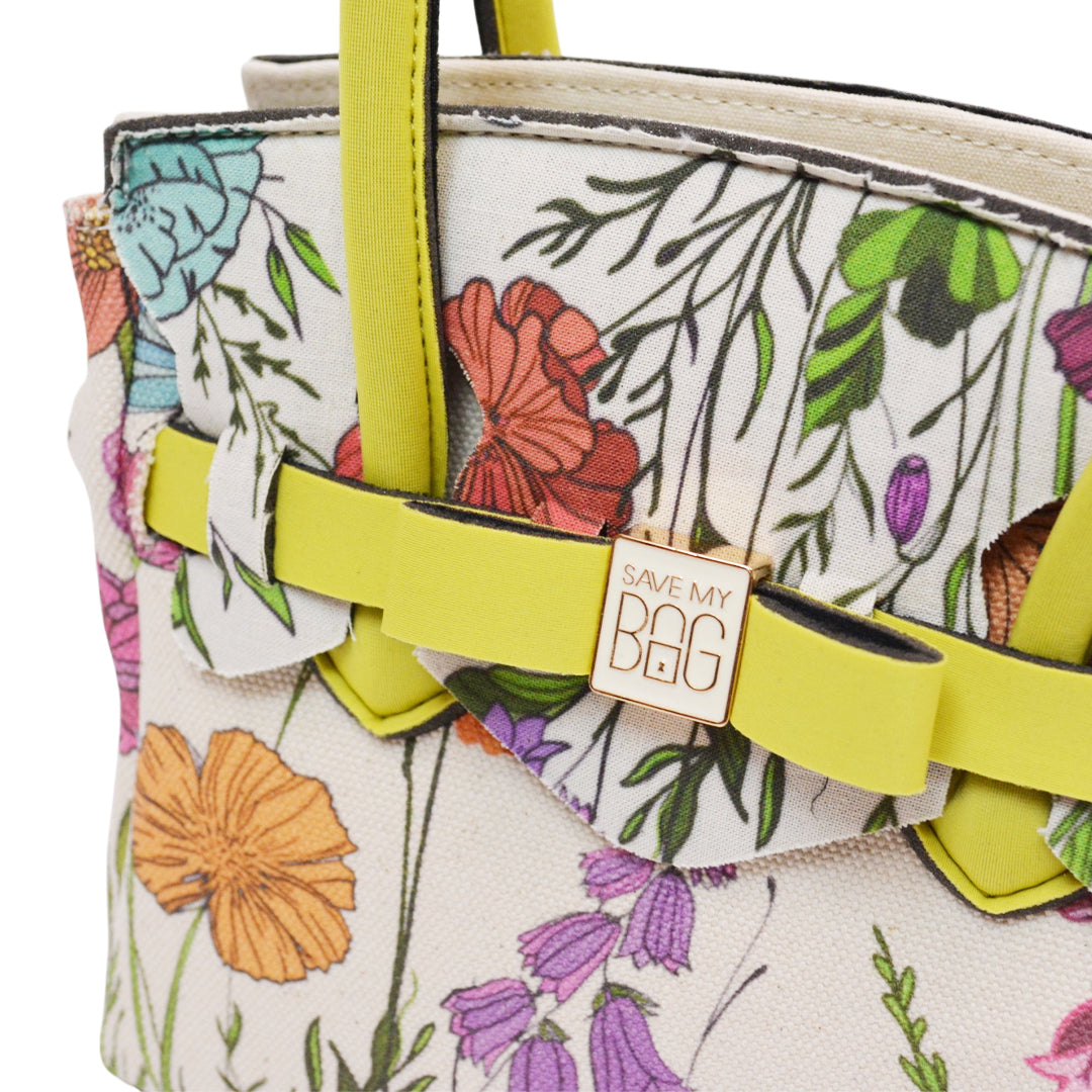 【MISS CANVAS FLORAL】-S COMBI-YELLOW