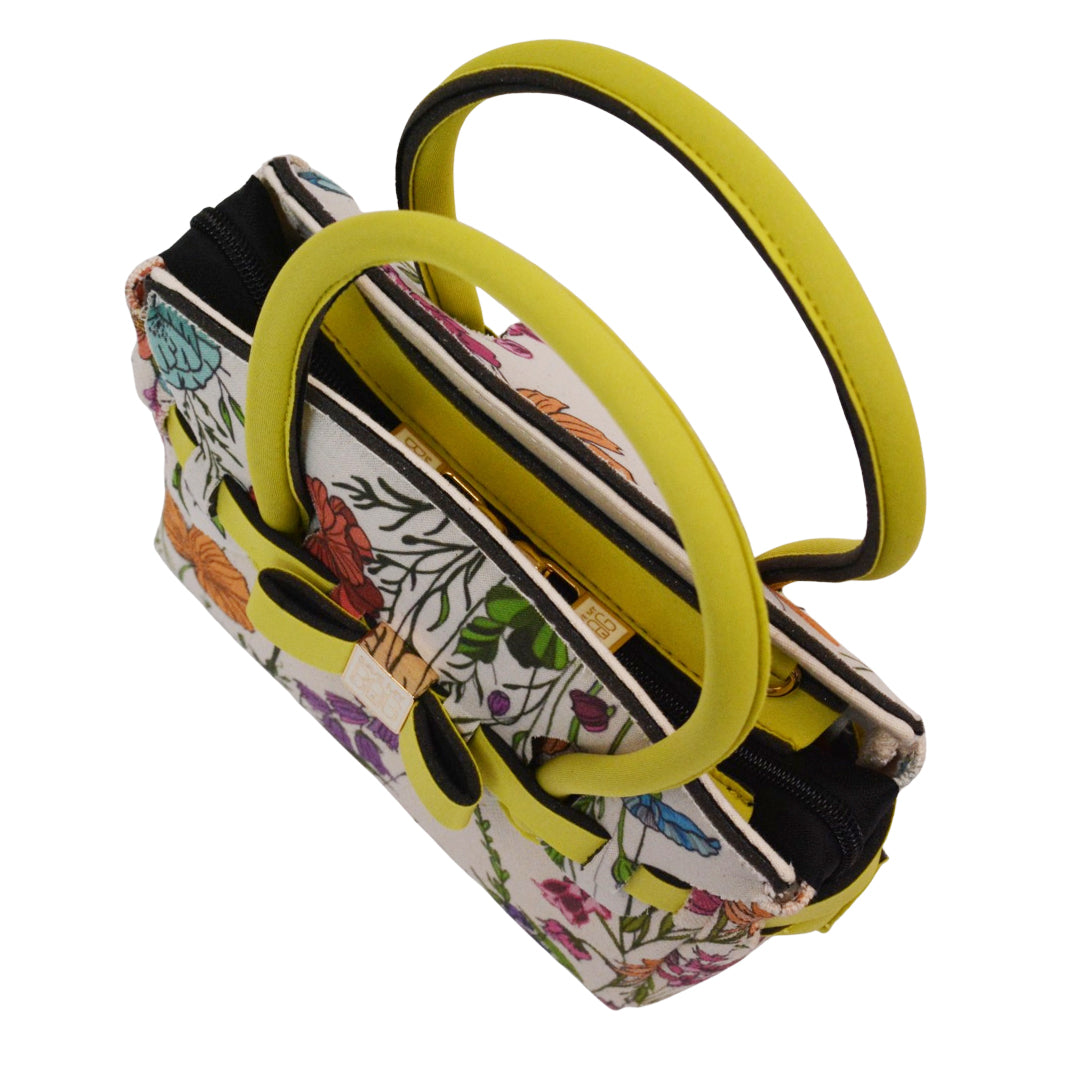 【MISS CANVAS FLORAL】-S COMBI-YELLOW
