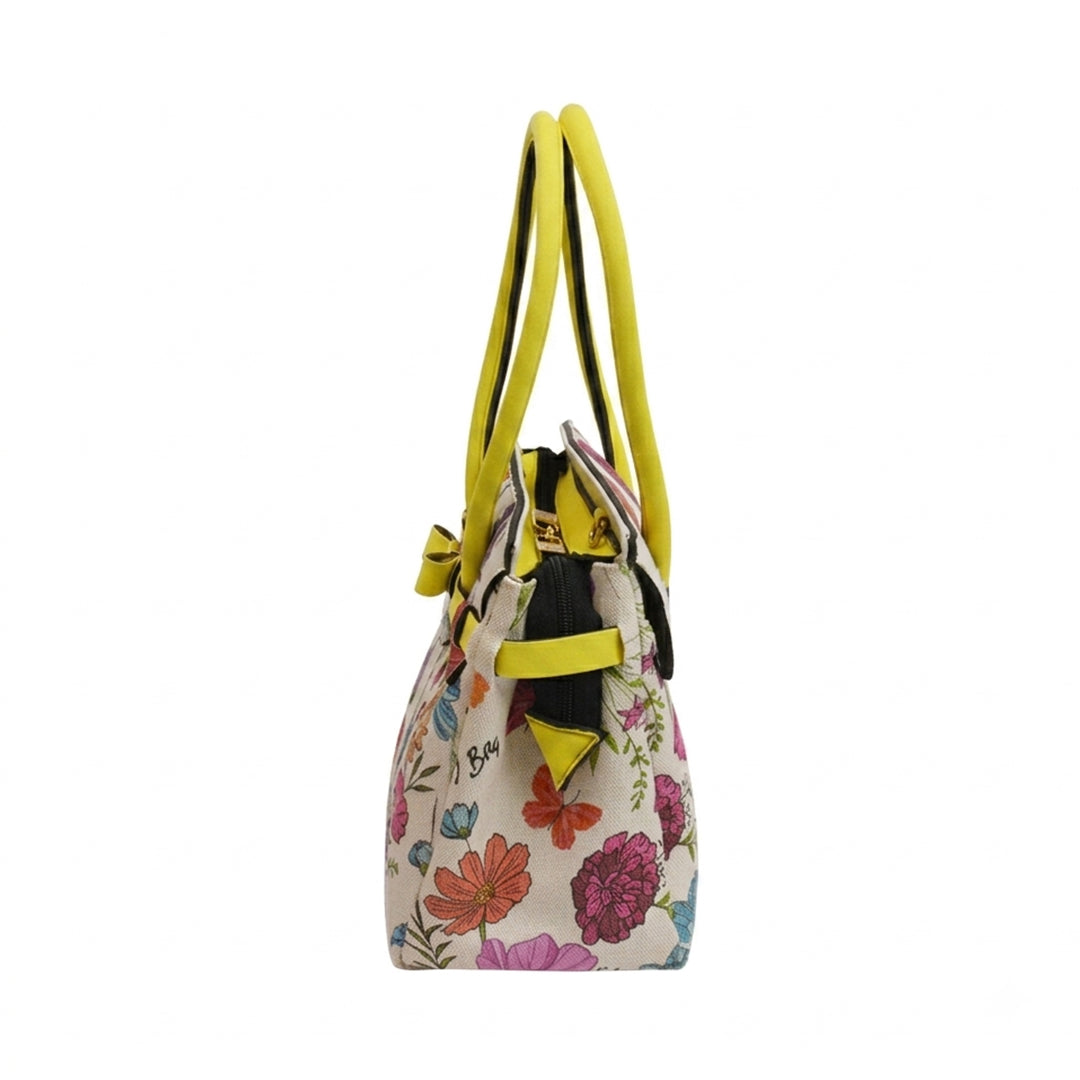 【MISS CANVAS FLORAL】-XL COMBI-YELLOW