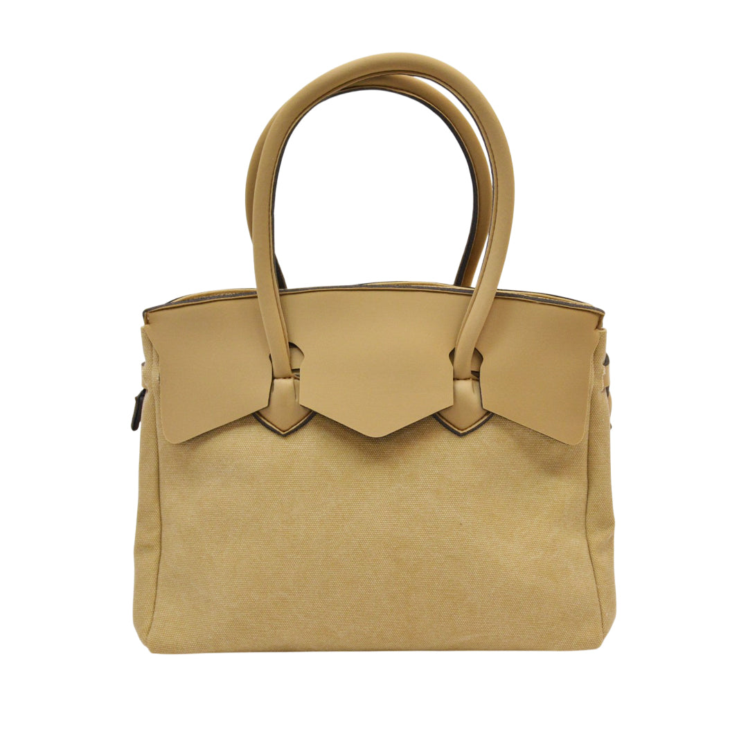 【MISS CANVAS/LYCRA】-L ECRU