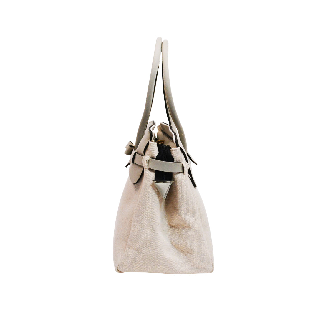 【OUTLET】【MISS CANVAS/LYCRA】-L IVORY