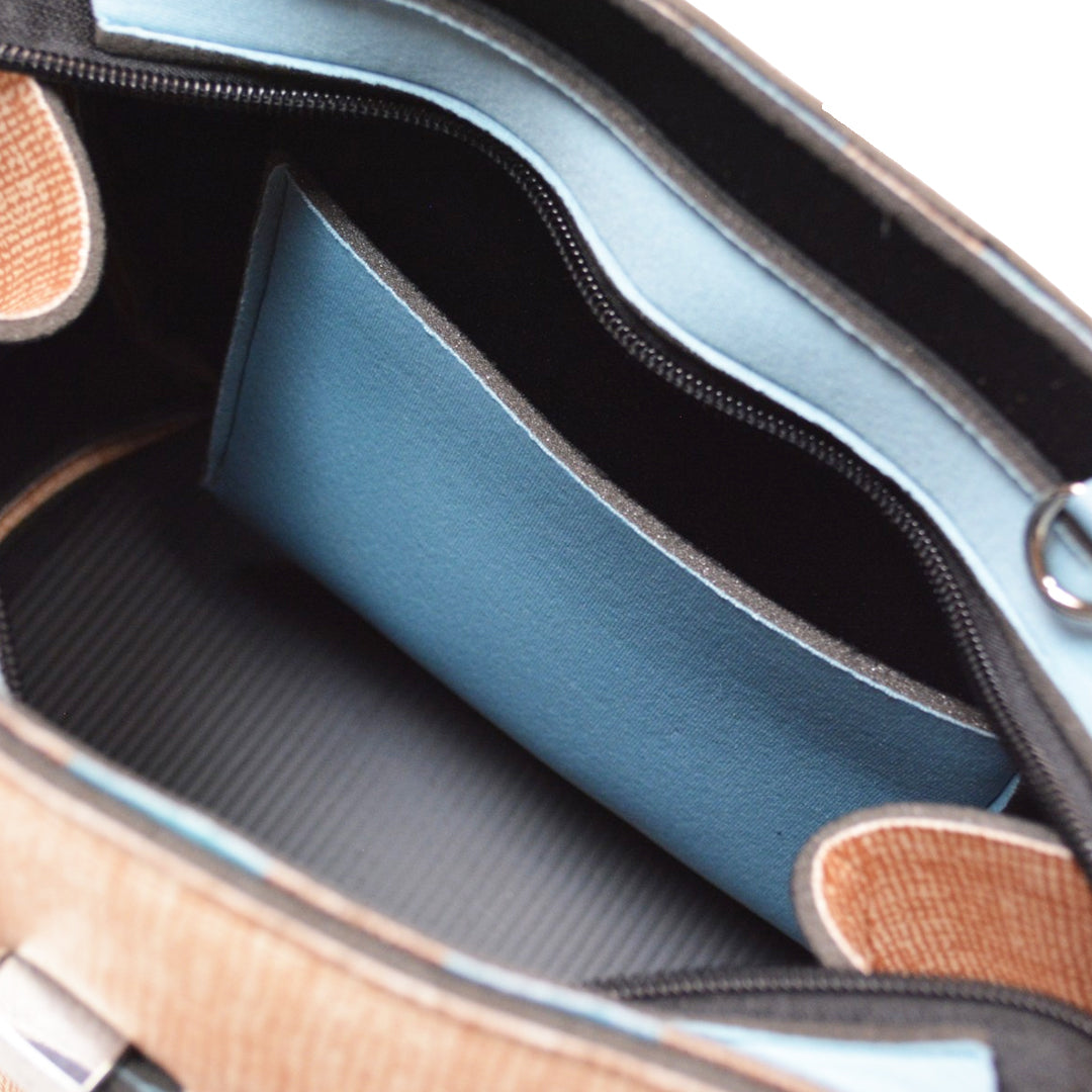 【MISS LYCRA STRIPED】-M AZZURRO