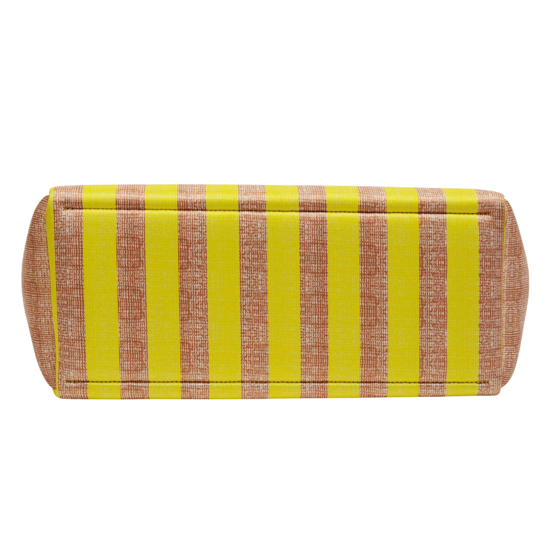 【MISS LYCRA STRIPED】-XL YELLOW