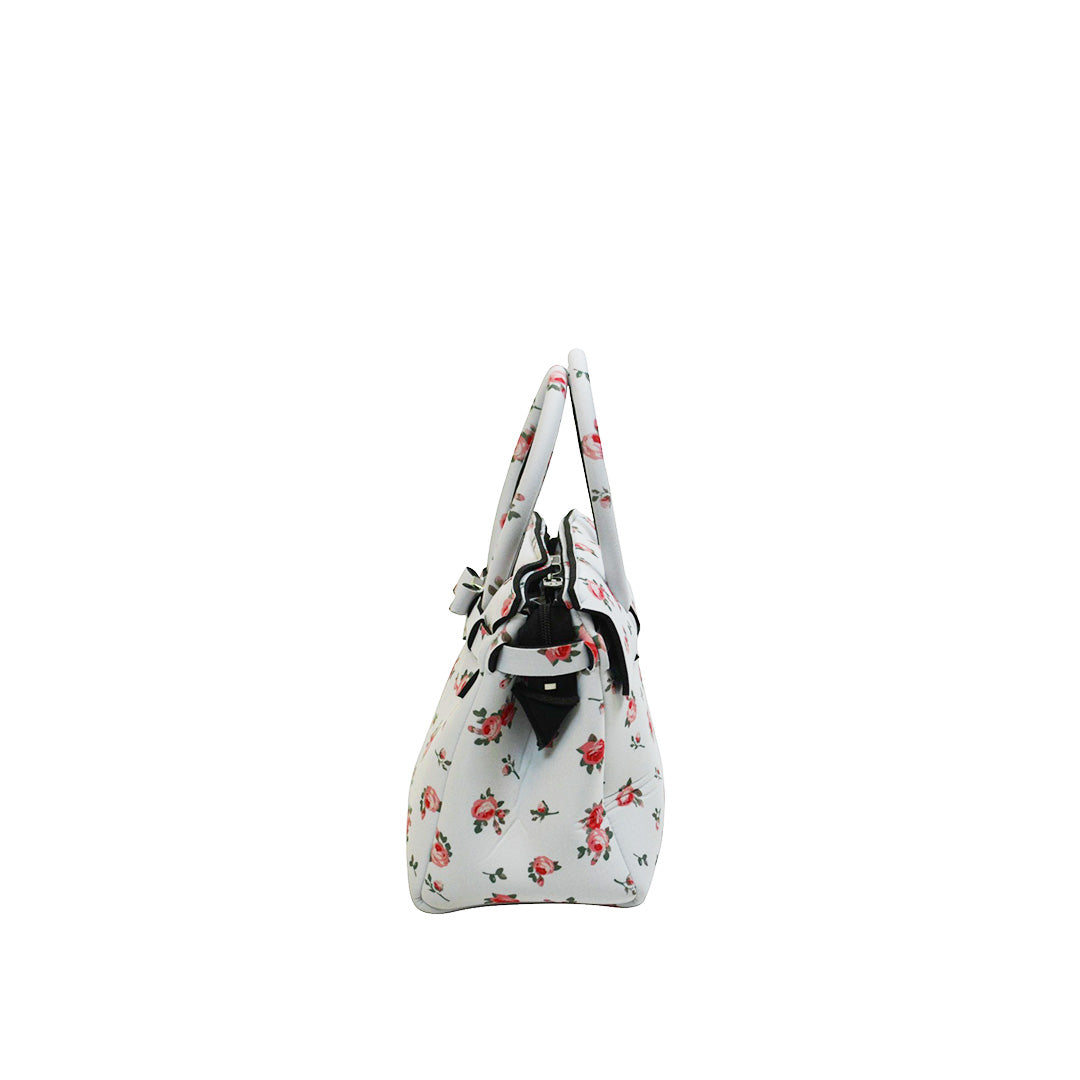 T-PETITE MISS PLUS FLORA WHITE