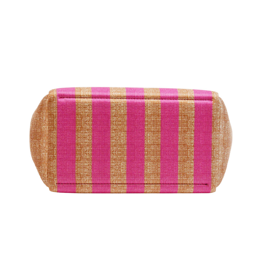 【MISS LYCRA STRIPED】-M FUXIA