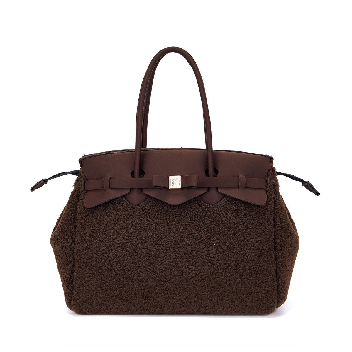 【MISS ECO FUR LYCRA】-L DARK BROWN