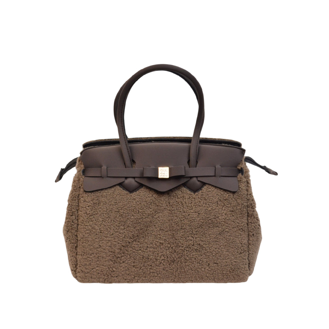 【MISS ECO FUR LYCRA】-L TAUPE