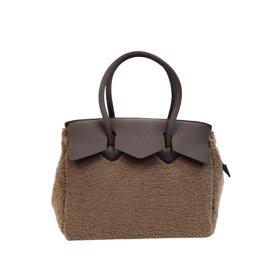 【MISS ECO FUR LYCRA】-L TAUPE
