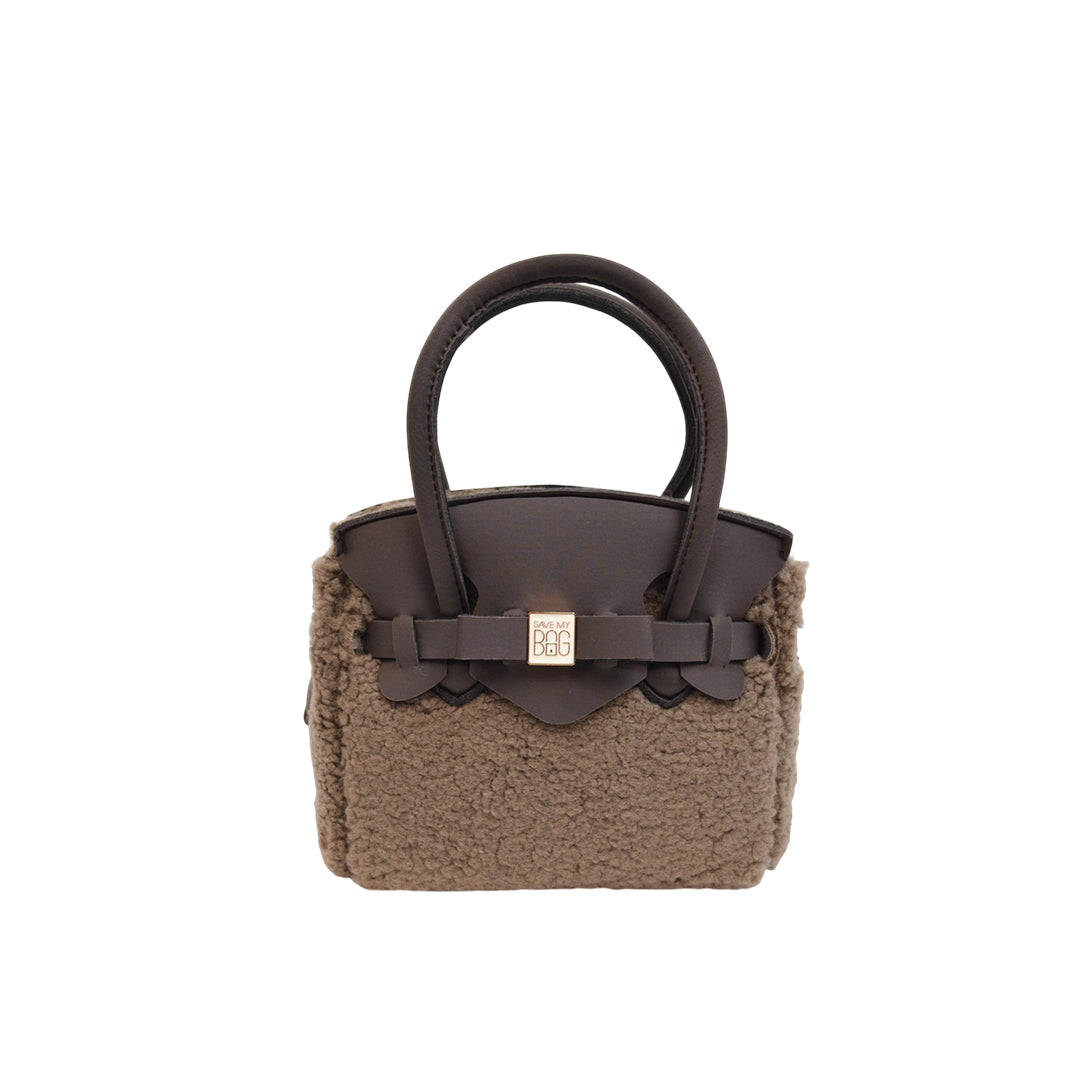 【MISS ECO FUR LYCRA】-S TAUPE