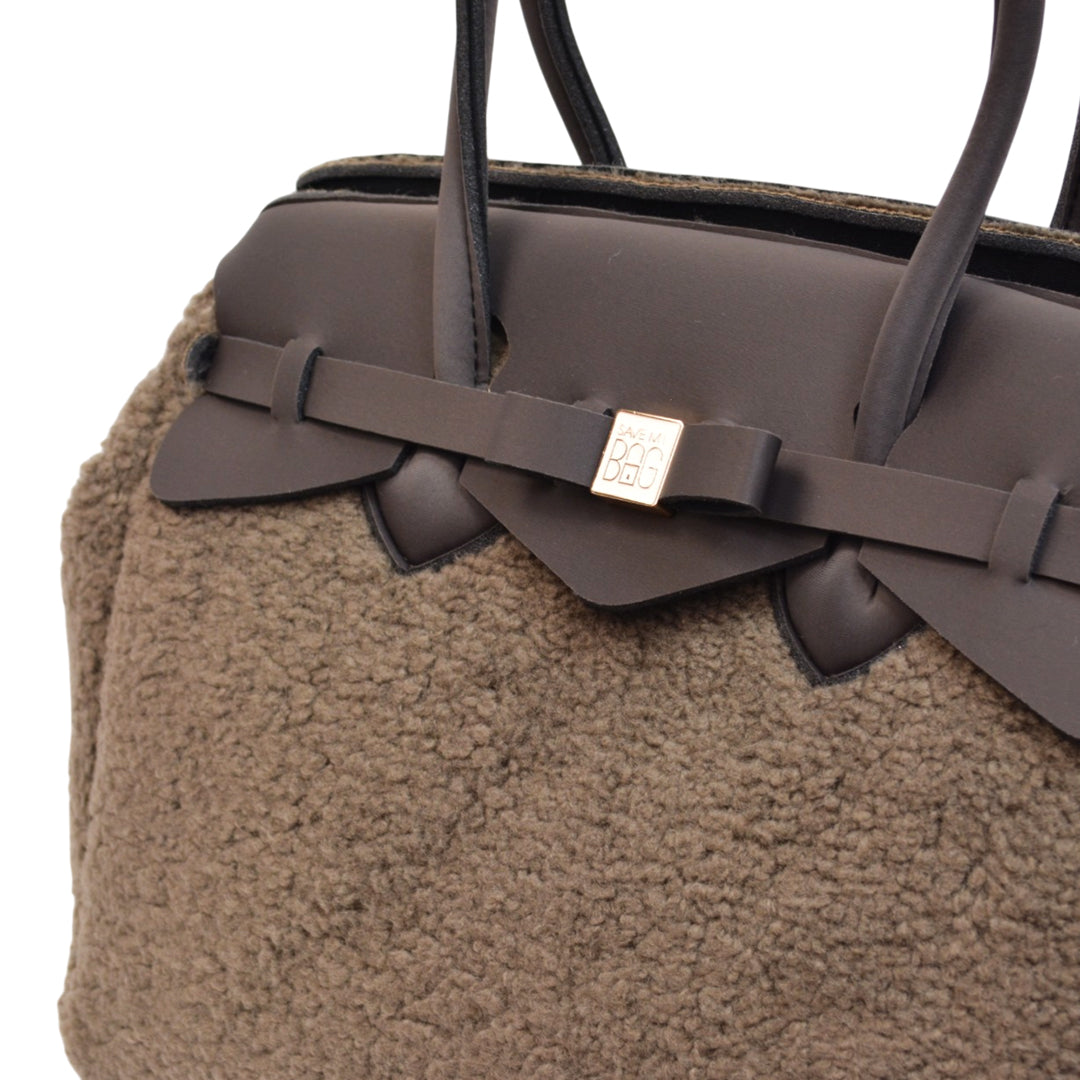 【MISS ECO FUR LYCRA】-L TAUPE
