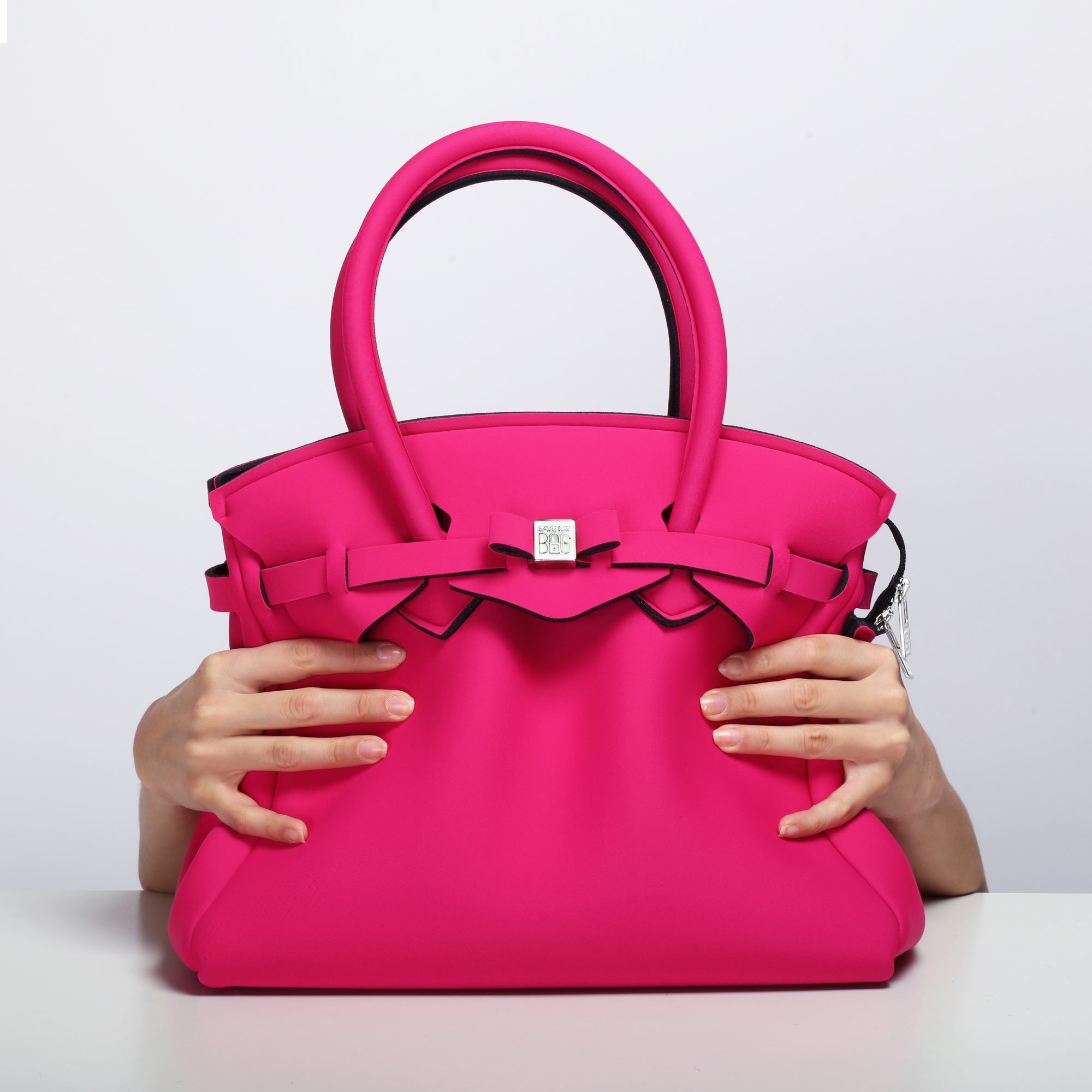 SAVE MY BAG ハンドバッグ美品 ABOUT SAVE MY BAG