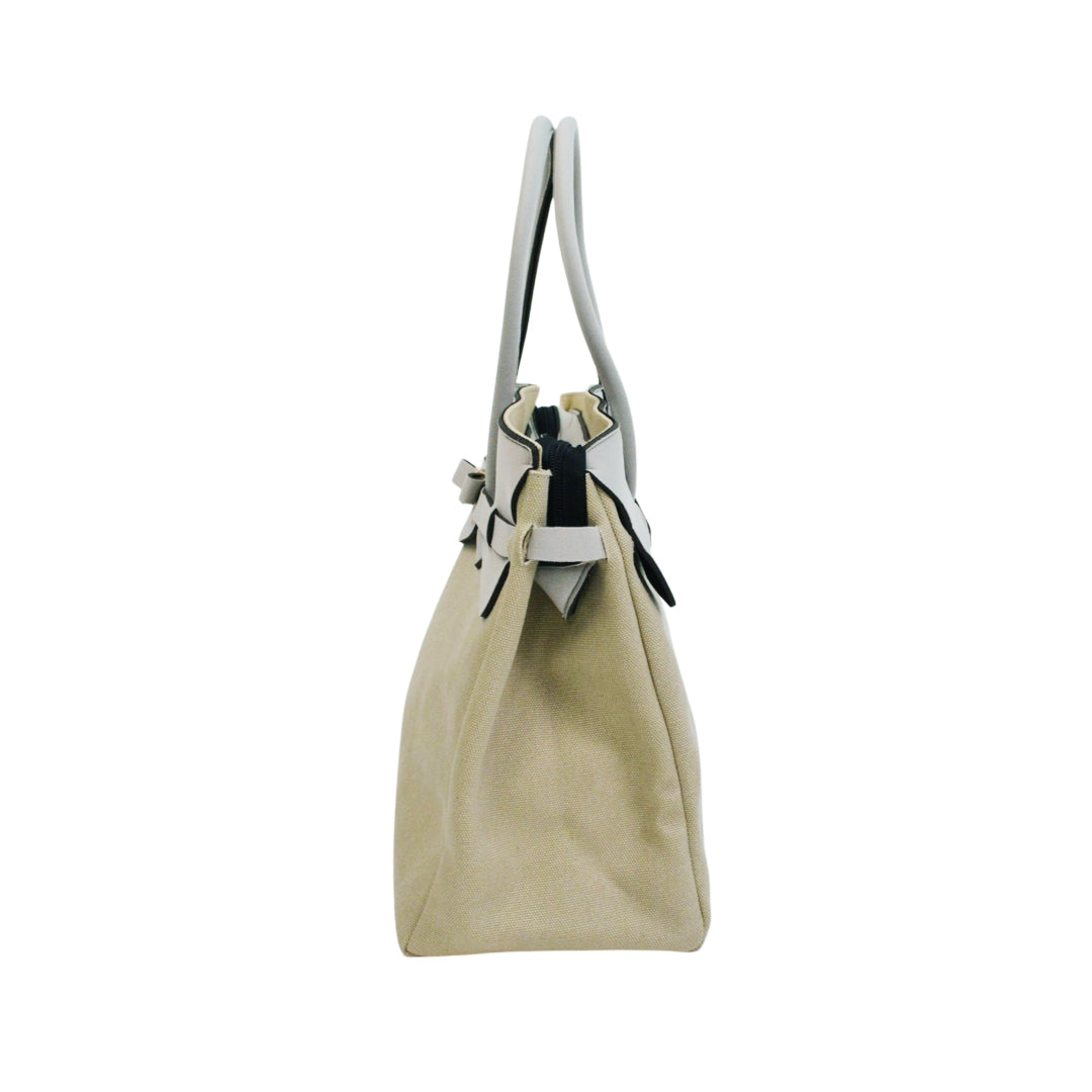【MISS CANVAS/LYCRA】-XL BEIGE