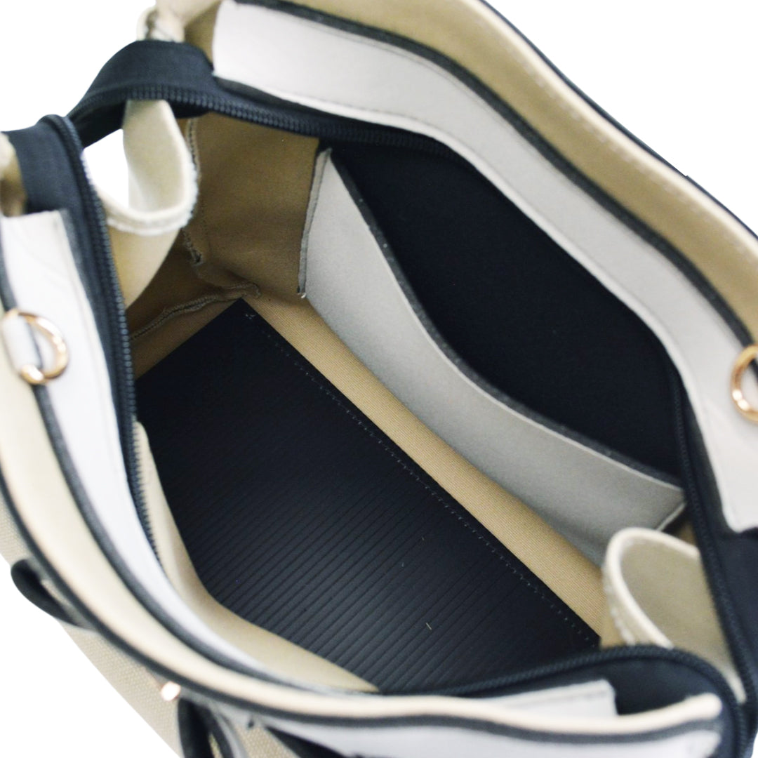 【MISS CANVAS/LYCRA】-M BEIGE