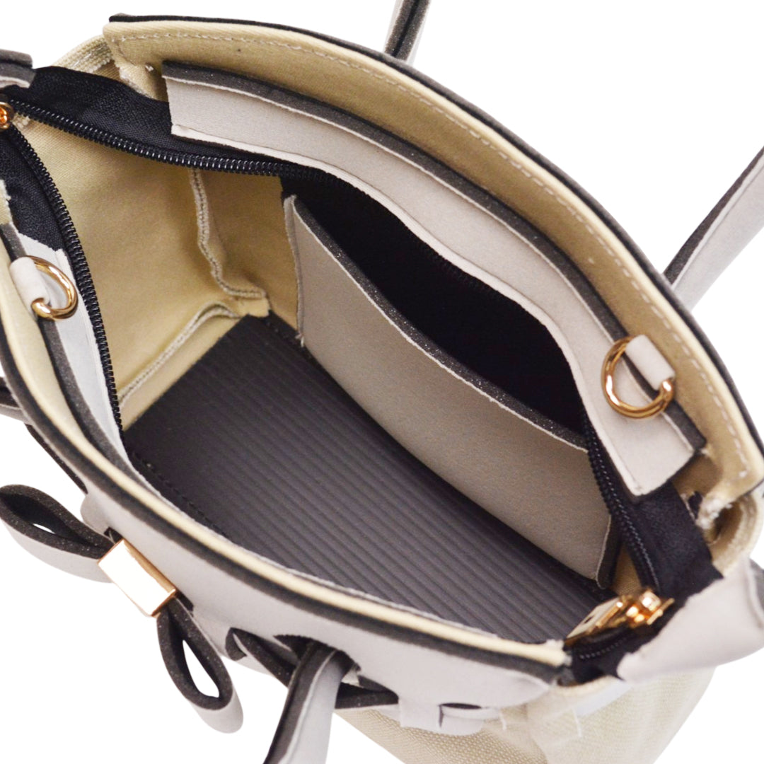 【MISS CANVAS/LYCRA】-S BEIGE