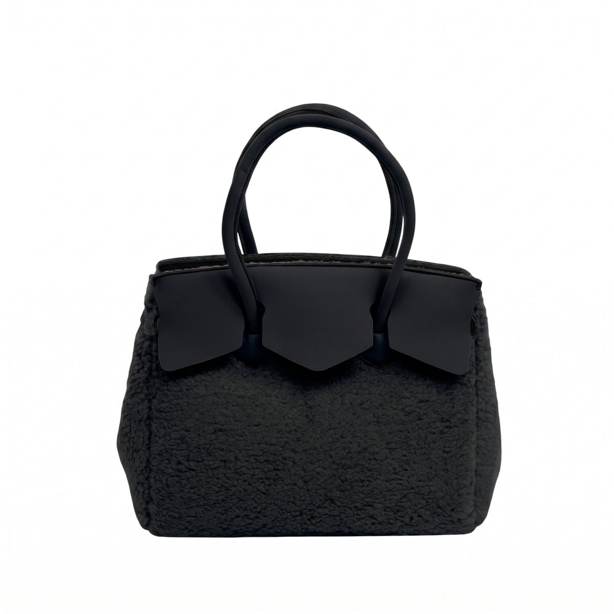 【MISS ECO FUR LYCRA】-L BLACK