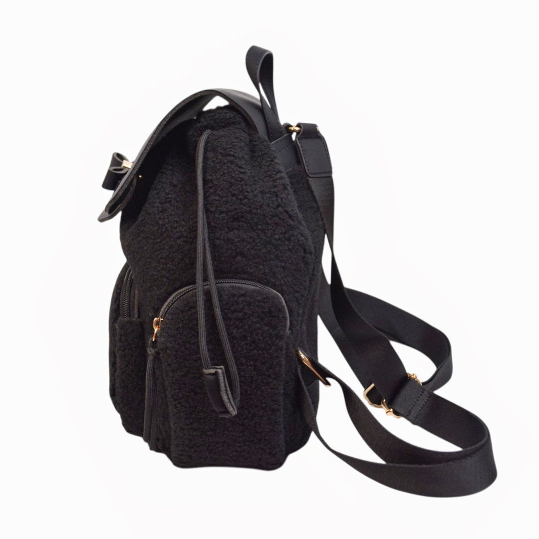 【TAYLOR ECO FUR LYCRA】-U BLACK