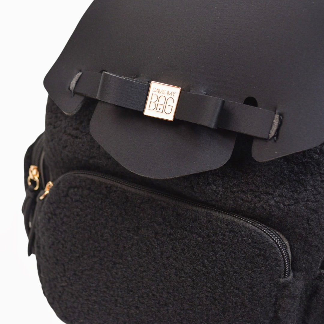 【TAYLOR ECO FUR LYCRA】-U BLACK