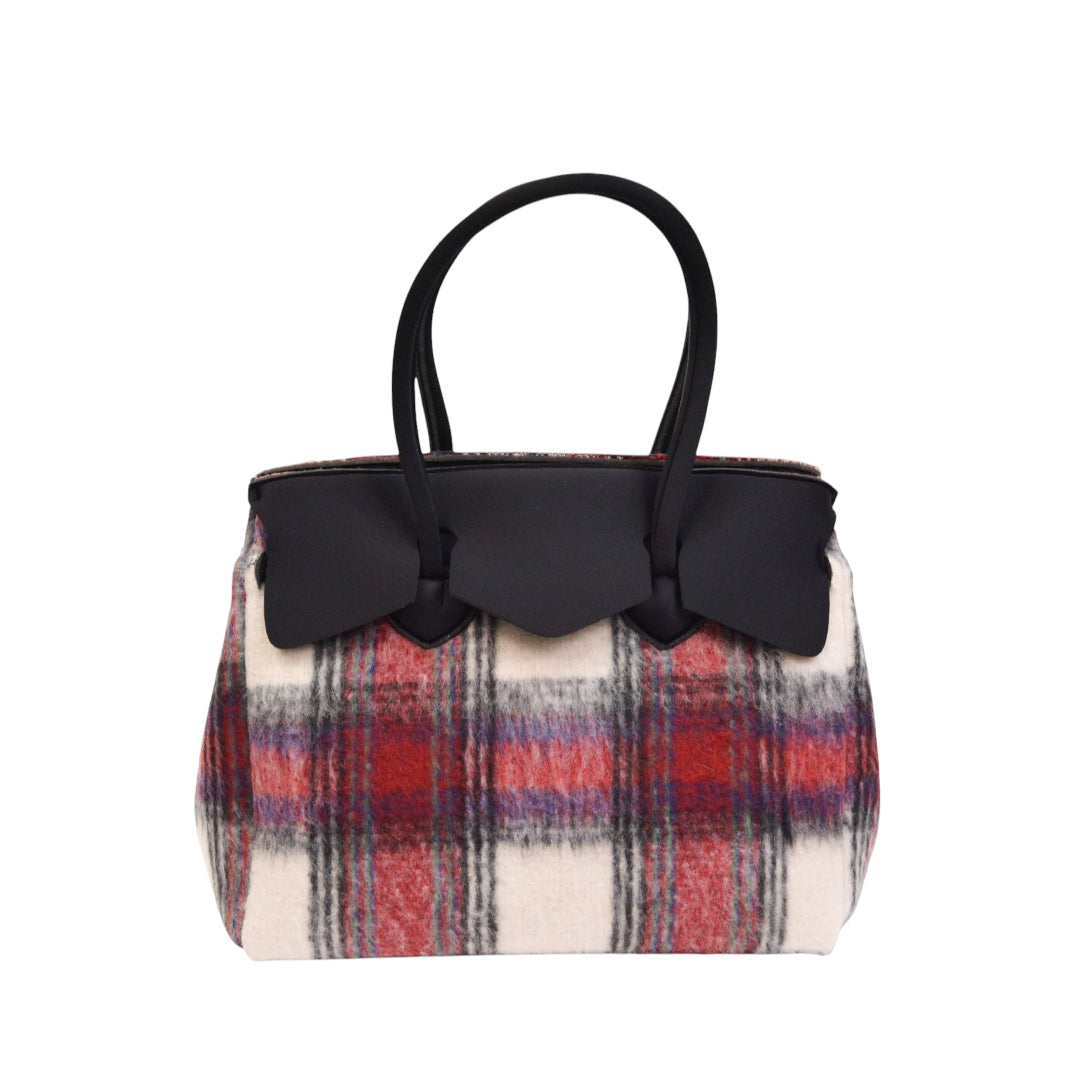 【MISS WOOL LYCRA】-L MULTI BLACK