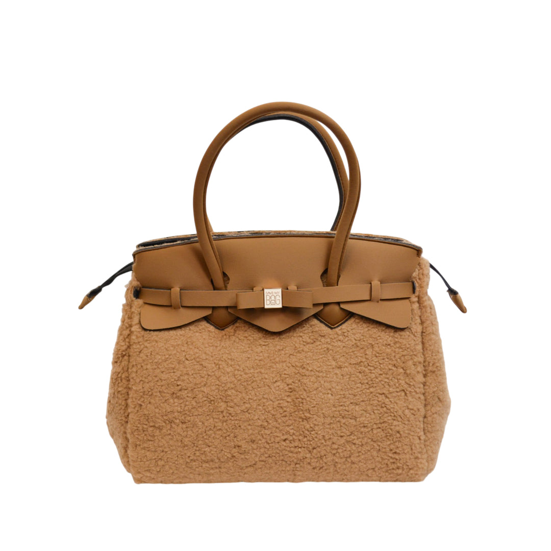 【MISS ECO FUR LYCRA】-L CAMEL