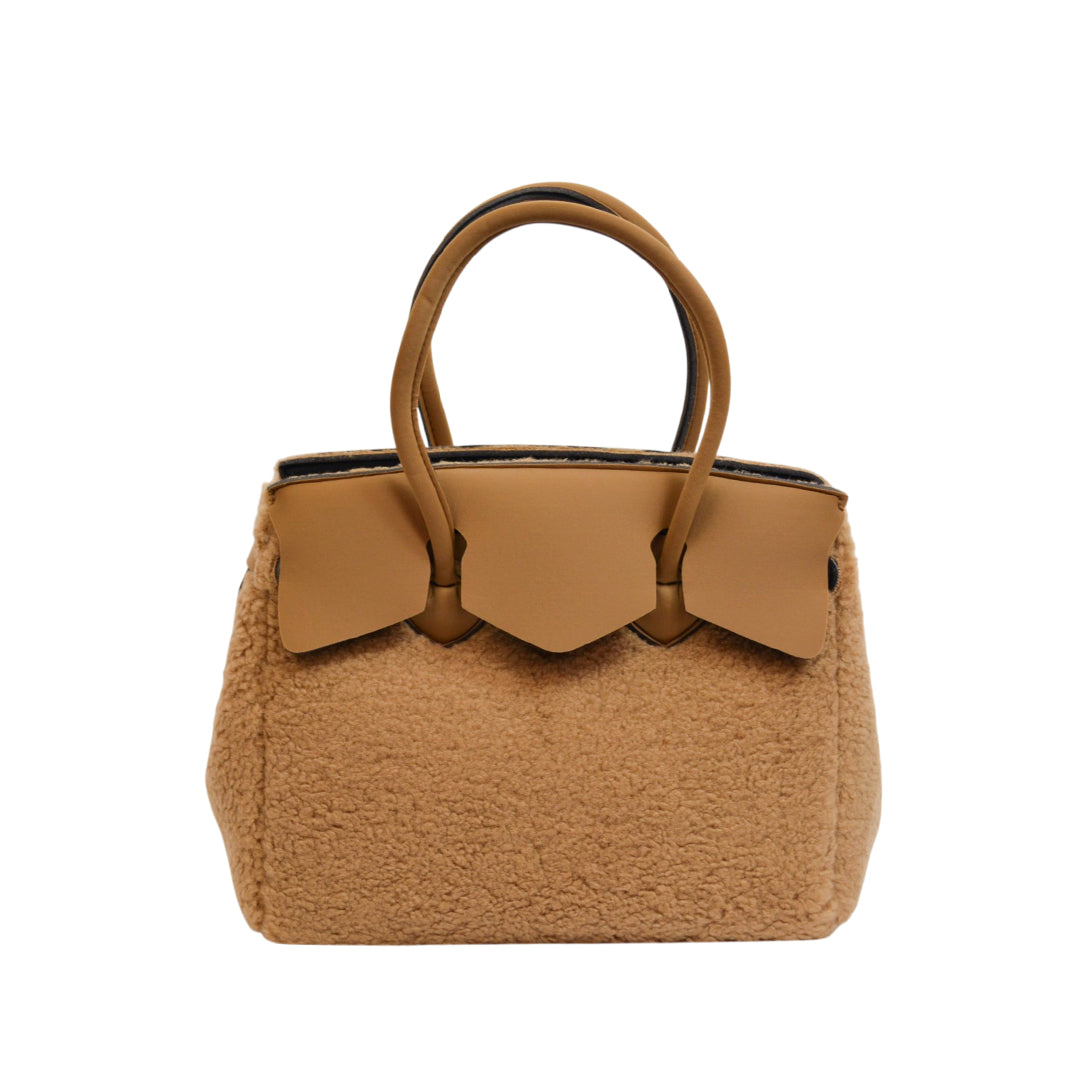 【MISS ECO FUR LYCRA】-L CAMEL