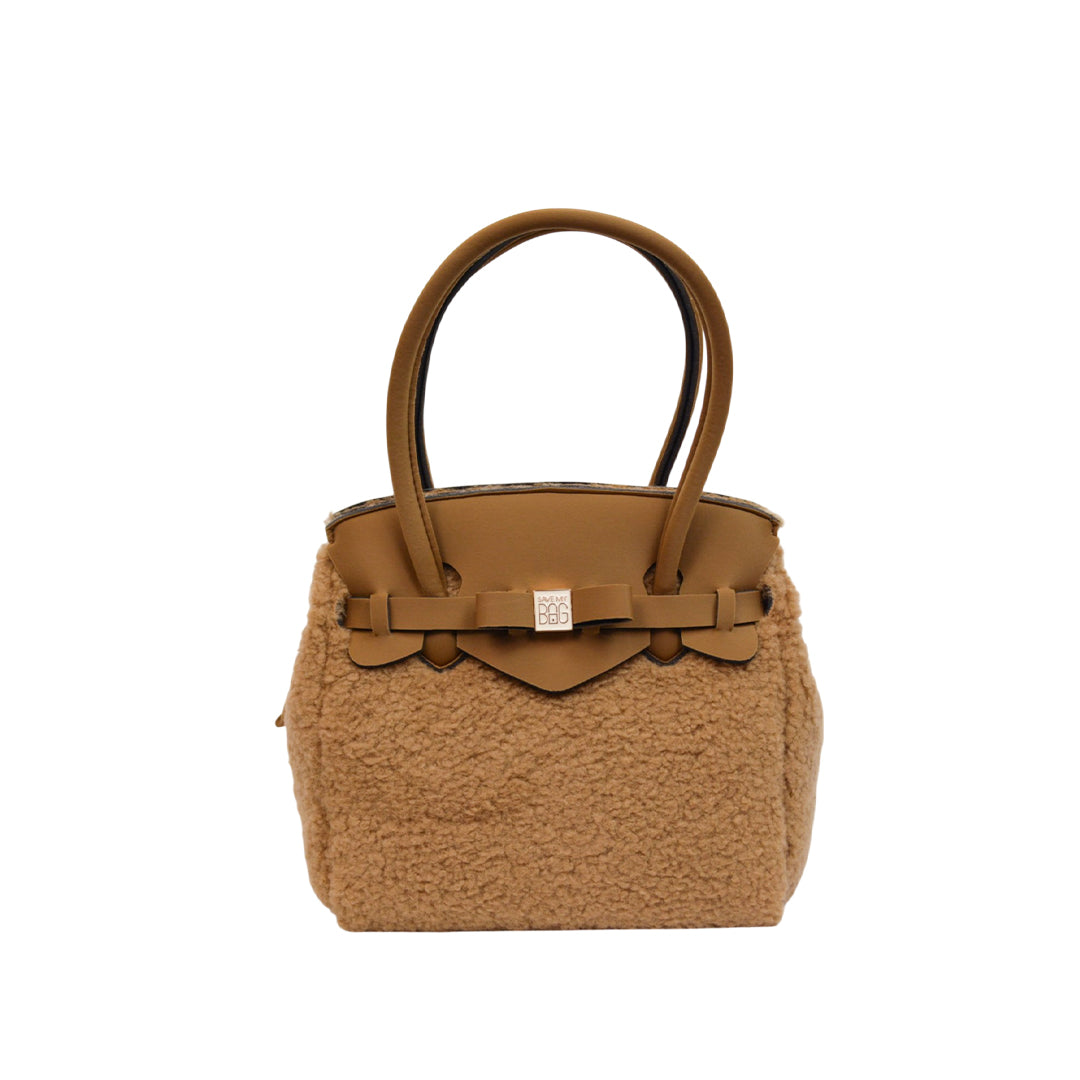 【MISS ECO FUR LYCRA】-M CAMEL