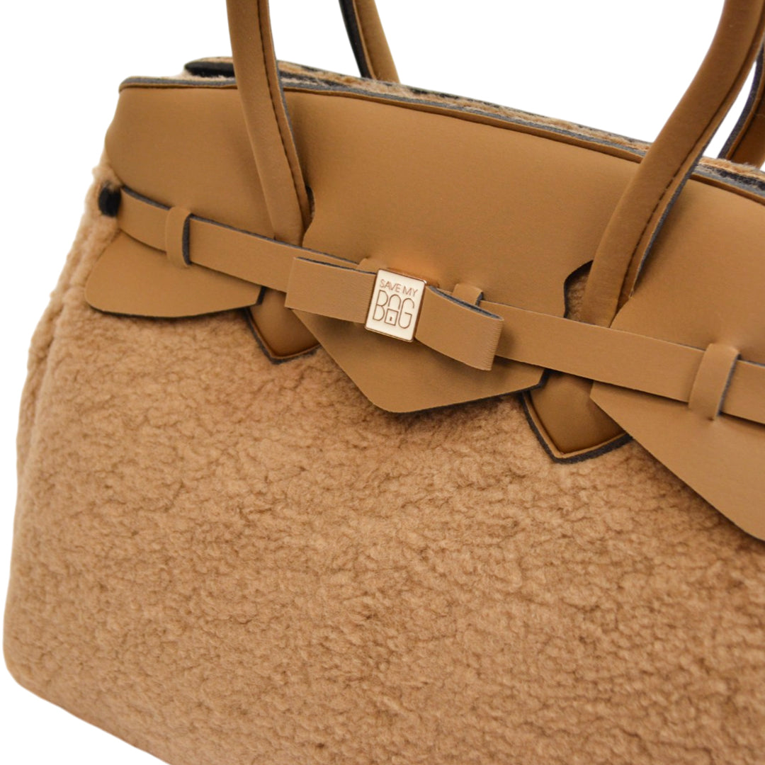 【MISS ECO FUR LYCRA】-L CAMEL
