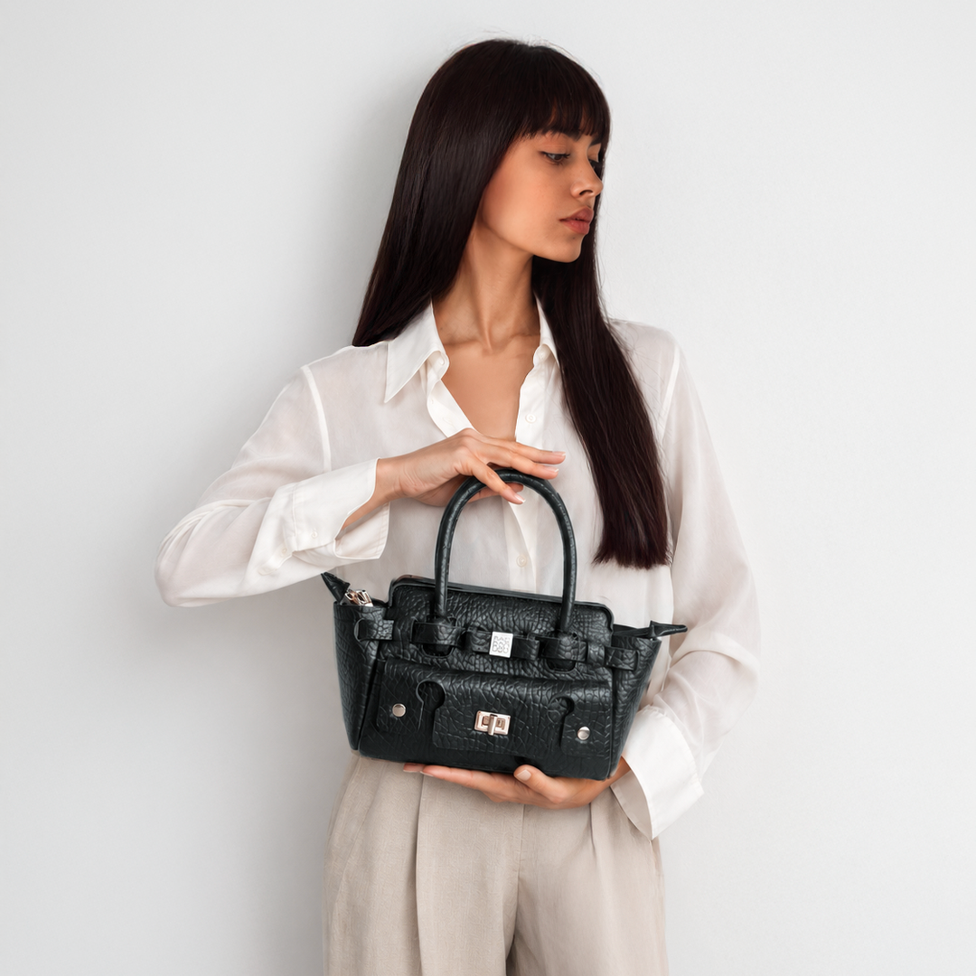 【CLARA BULL PU】-S IVORY