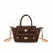 【CLARA BULL PU】-S DARK BROWN