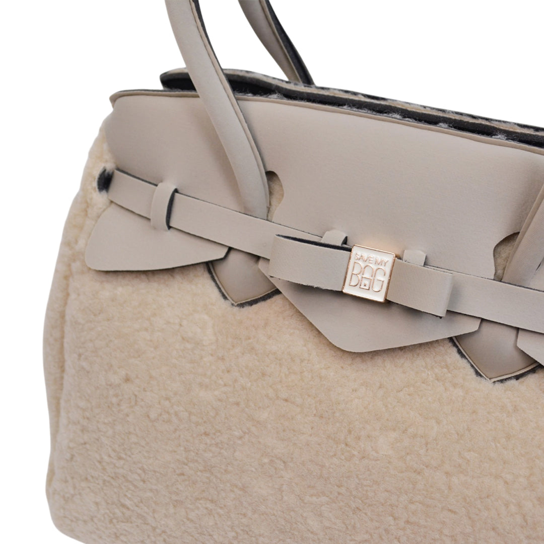 【MISS ECO FUR LYCRA】-L CREAM