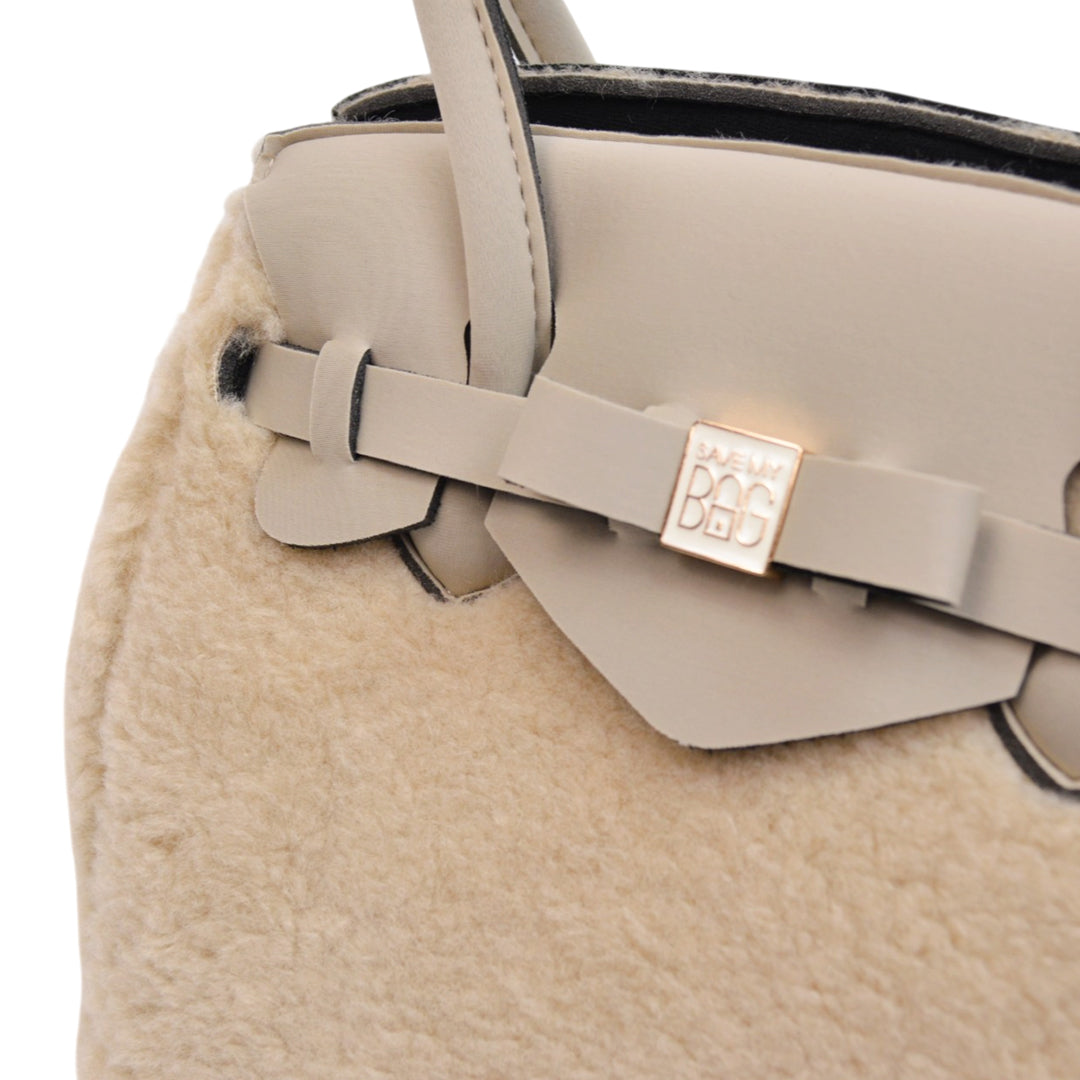 【MISS ECO FUR LYCRA】-M CREAM