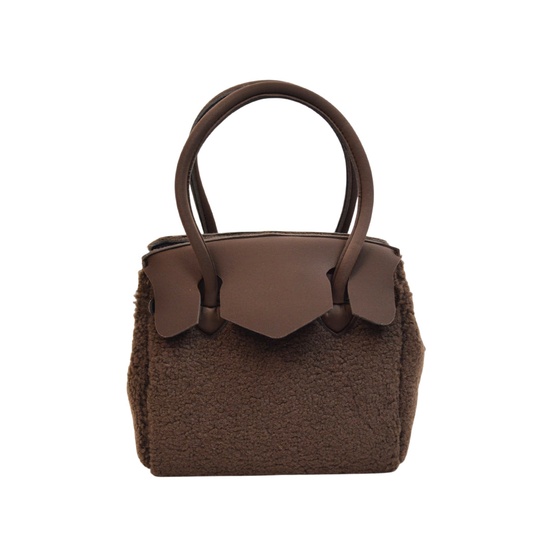 【MISS ECO FUR LYCRA】-M DARK BROWN