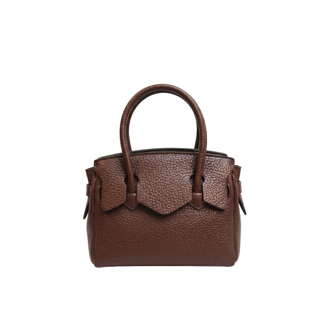【MISS BULL PU】-S DARK BROWN