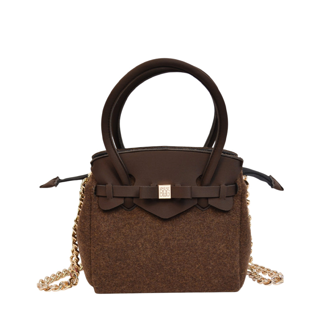 【MISS FELT LYCRA】-M DARK BROWN