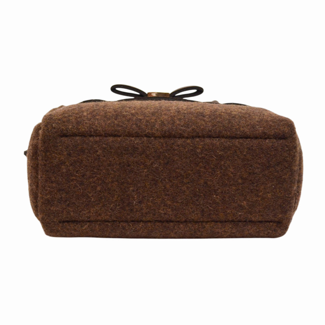 【MISS FELT LYCRA】-S DARK BROWN
