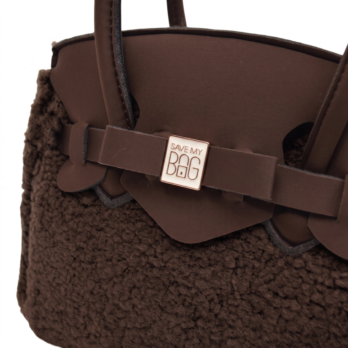 【MISS ECO FUR LYCRA】-S DARK BROWN