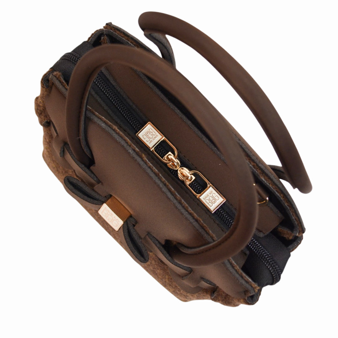 【MISS FELT LYCRA】-S DARK BROWN